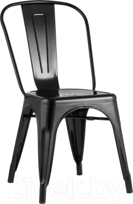 Стул Stool Group Tolix / YD-H440B LG-01 (черный глянцевый) фото