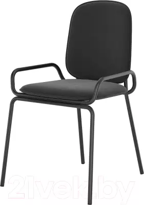 Стул Latitude Ror Double Frame / RORCH2FRBKVLRBK (черный) фото