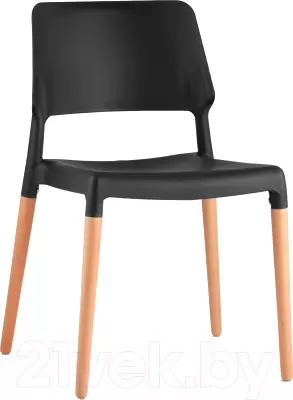 Стул Stool Group Bistro / 8086 (черный/деревянные ножки) фото