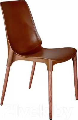 Стул Sheffilton SHT-S75-1 (коричневый/темный орех) фото