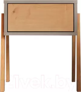 Прикроватная тумба Crafto Мунк 06 44x40x50 (латте дуб) фото