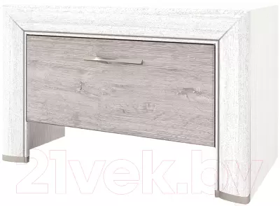 Тумба Anrex Olivia 1S (вудлайн кремовый/дуб анкона) фото