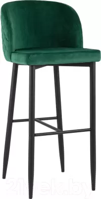 Стул барный Stool Group Оскар MC11B (вельвет/изумрудный) фото