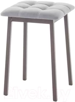 Табурет AMC Comfort 7.2.5 (ткань графит/коричневый) фото