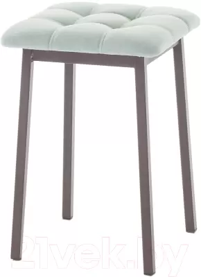 Табурет AMC Comfort 7.2.10 (ткань мятный/коричневый) фото
