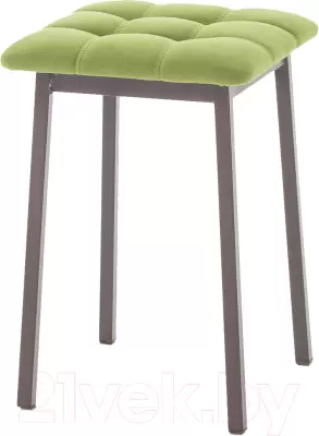 Табурет AMC Comfort 7.2.11 (ткань фисташковый/коричневый) фото