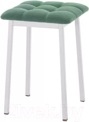 Табурет AMC Comfort 7.5.9 (ткань зеленый/серебристый) фото