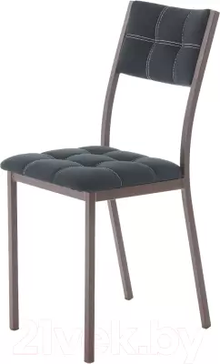 Стул AMC Comfort 3.2.1 (ткань черный/коричневый) фото