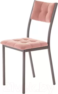 Стул AMC Comfort 3.2.7 (ткань розовый/коричневый) фото