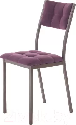 Стул AMC Comfort 3.2.14 (ткань баклажан/коричневый) фото