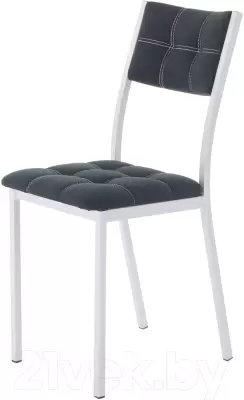 Стул AMC Comfort 3.5.1 (ткань черный/серебристый) фото