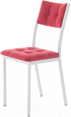 Стул AMC Comfort 3.5.8 (ткань красный/серебристый) фото