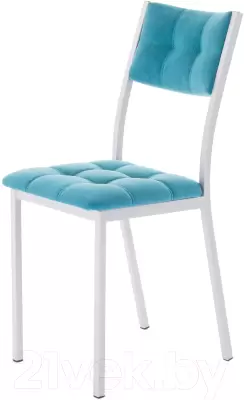 Стул AMC Comfort 3.5.13 (ткань бирюзовый/серебристый) фото