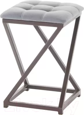 Табурет AMC Comfort 8.2.5 (ткань графит/коричневый) фото