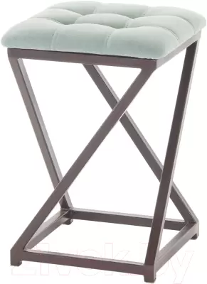 Табурет AMC Comfort 8.2.10 (ткань мятный/коричневый) фото