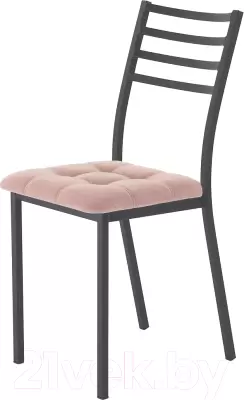 Стул AMC Comfort 4.1.7 (ткань розовый/черный) фото