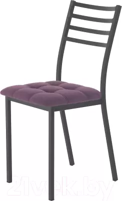 Стул AMC Comfort 4.1.14 (ткань баклажан/черный) фото