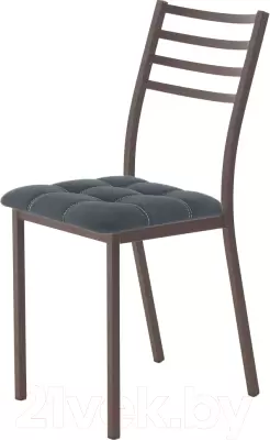 Стул AMC Comfort 4.2.1 (ткань черный/коричневый) фото
