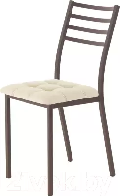 Стул AMC Comfort 4.2.3 (ткань бежевый/коричневый) фото
