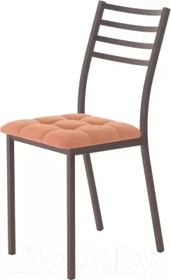 Стул AMC Comfort 4.2.4 (ткань терракот/коричневый) фото