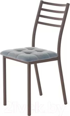 Стул AMC Comfort 4.2.5 (ткань графит/коричневый) фото