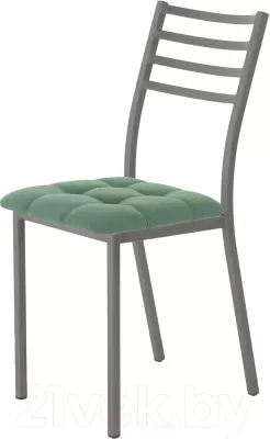 Стул AMC Comfort 4.4.9 (ткань зеленый/графит) фото