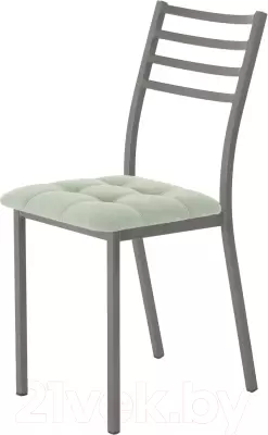 Стул AMC Comfort 4.4.10 (ткань мятный/графит) фото