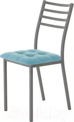 Стул AMC Comfort 4.4.13 (ткань бирюзовый/графит) фото