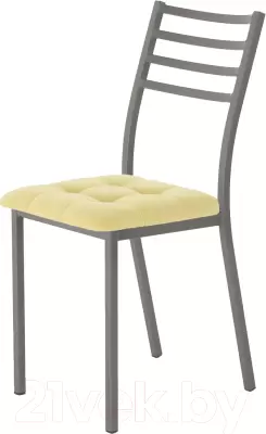 Стул AMC Comfort 4.4.15 (ткань желтый/графит) фото