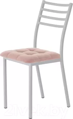 Стул AMC Comfort 4.5.7 (ткань розовый/серебристый) фото