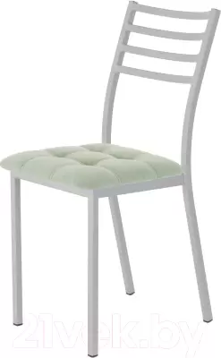 Стул AMC Comfort 4.5.10 (ткань мятный/серебристый) фото