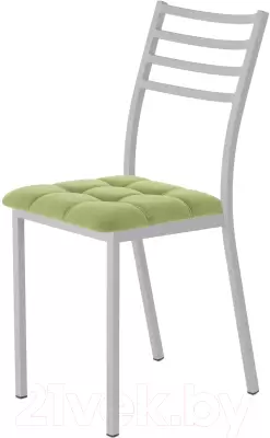 Стул AMC Comfort 4.5.11 (ткань фисташковый/серебристый) фото