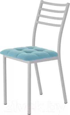 Стул AMC Comfort 4.5.13 (ткань бирюзовый/серебристый) фото