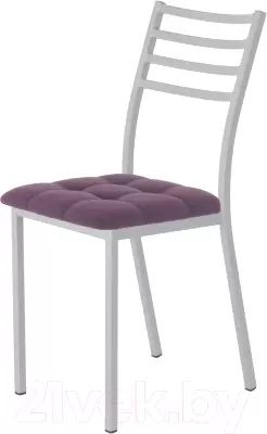 Стул AMC Comfort 4.5.14 (ткань баклажан/серебристый) фото