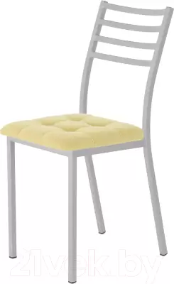 Стул AMC Comfort 4.5.15 (ткань желтый/серебристый) фото