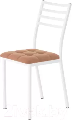 Стул AMC Comfort 4.6.4 (ткань терракот/белый) фото