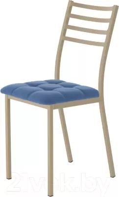Стул AMC Comfort 4.10.12 (ткань синий/капучино) фото