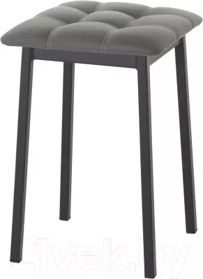 Табурет AMC Comfort 7К1.5 (кожзам графит/черный) фото