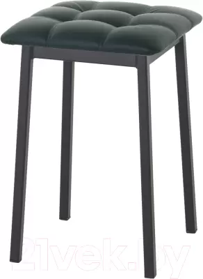 Табурет AMC Comfort 7К1.9 (кожзам зеленый/черный) фото