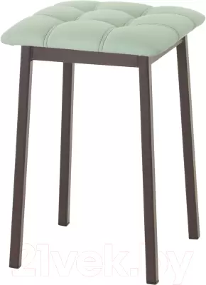 Табурет AMC Comfort 7К2.10 (кожзам мятный/коричневый) фото