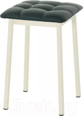 Табурет AMC Comfort 7К3.9 (кожзам зеленый/слоновая кость) фото