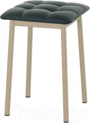 Табурет AMC Comfort 7К10.9 (кожзам зеленый/капучино) фото