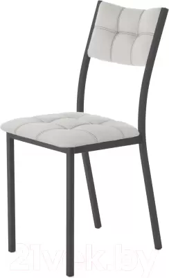 Стул AMC Comfort 3К1.6 (кожзам серый/черный) фото