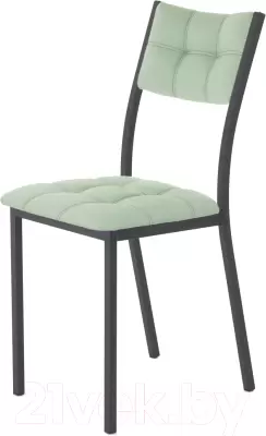 Стул AMC Comfort 3К1.10 (кожзам мятный/черный) фото