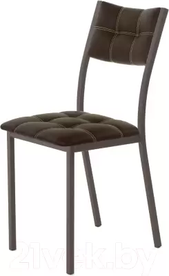 Стул AMC Comfort 3К2.2 (кожзам венге/коричневый) фото