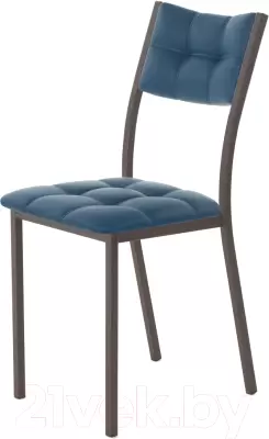 Стул AMC Comfort 3К2.13 (кожзам атлантик/коричневый) фото