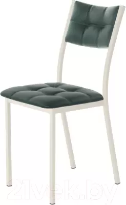 Стул AMC Comfort 3К3.9 (кожзам зеленый/слоновая кость) фото