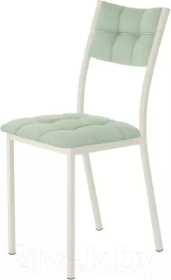 Стул AMC Comfort 3К3.10 (кожзам мятный/слоновая кость) фото