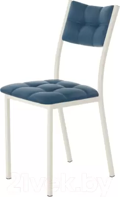 Стул AMC Comfort 3К3.13 (кожзам атлантик/слоновая кость) фото