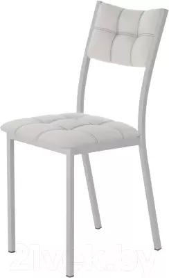 Стул AMC Comfort 3К5.6 (кожзам серый/серебристый) фото